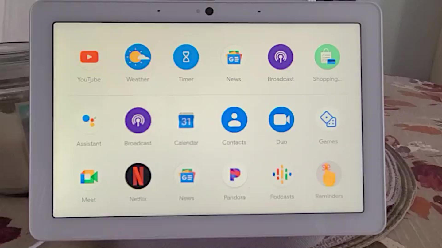 Google Nest Hub might have its very own app launcher